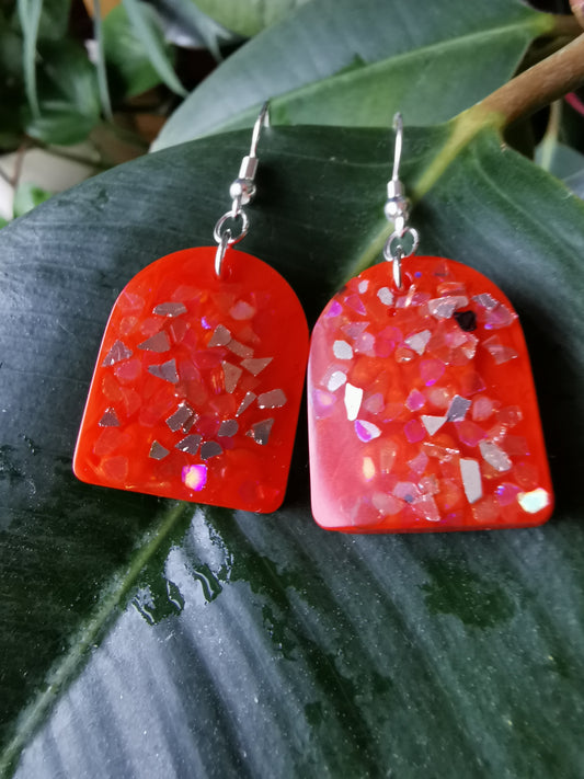 Orange shards