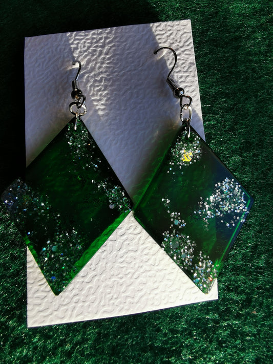 Green rhombus
